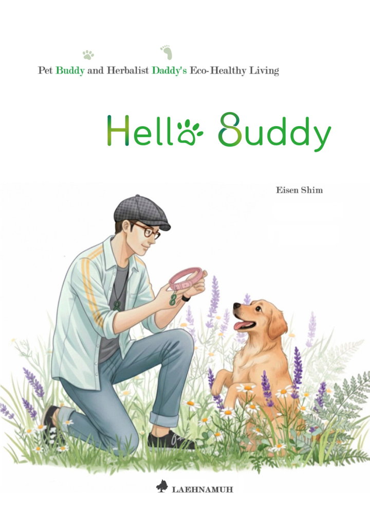 hello buddy Eisen Shim LaehNamuh 헬로우 버디 아이즌 심 라에나무 친환경건강 에코헬스 Eco-Health 허브의 비밀 허벌리스츠 파이토테라피 파이토테라피스트 라에나무 스케치 라에나무 도서 신간 반려동물 반려견 뉴질랜드 